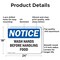 Signmission Safety Culture Sign, 24 in Width, Aluminum, Rectangle OS-2PACK-NS-A-1824-L-18941 - alternate 5